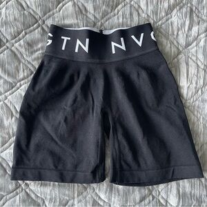 NVGTN Black Sport Seamless Shorts